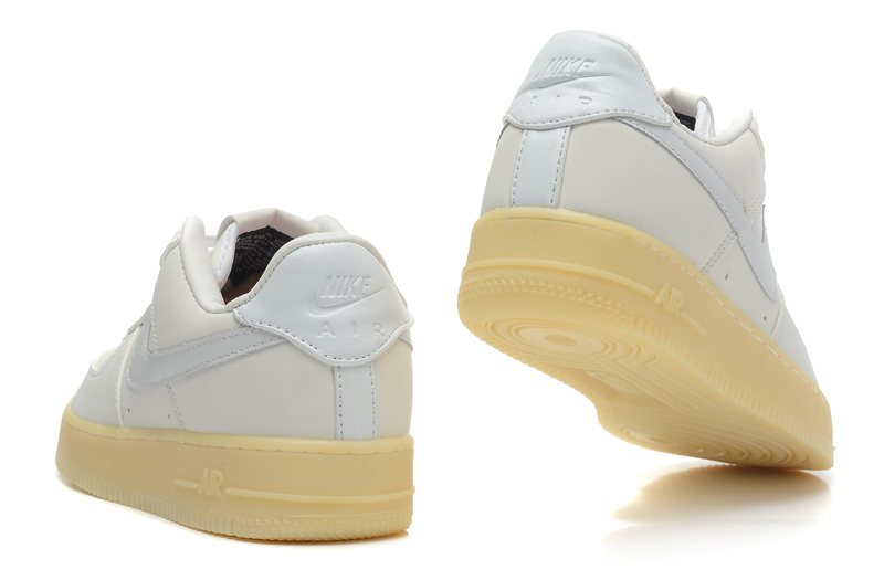 nike air force 1 basse des hommes chaussures noir vert (2)